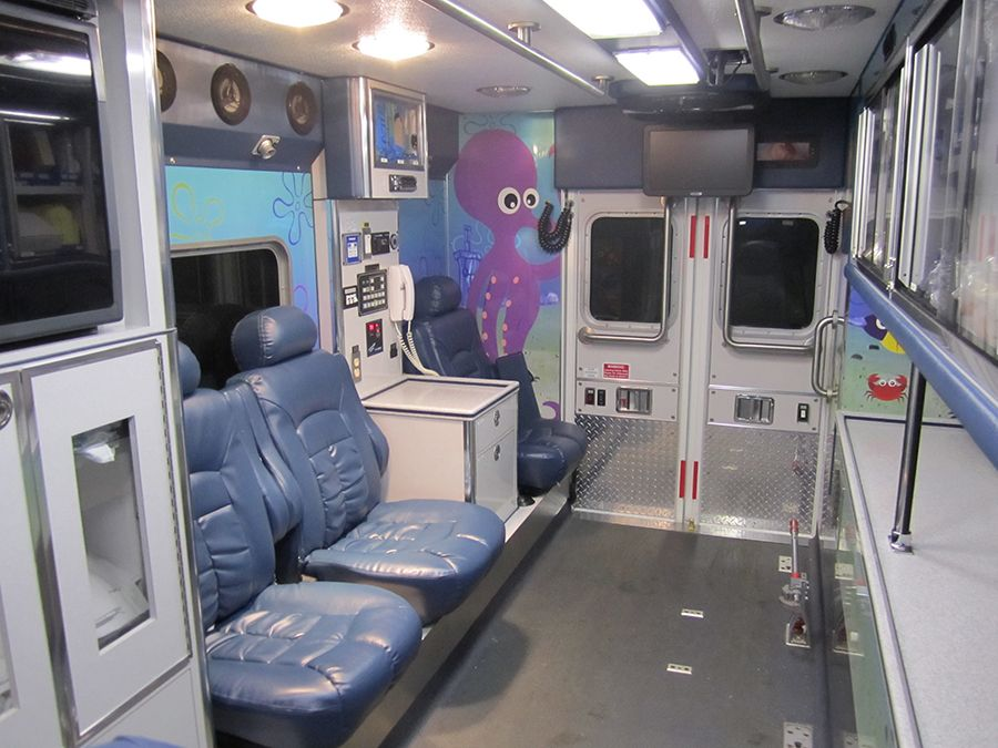 ICU on Wheels department